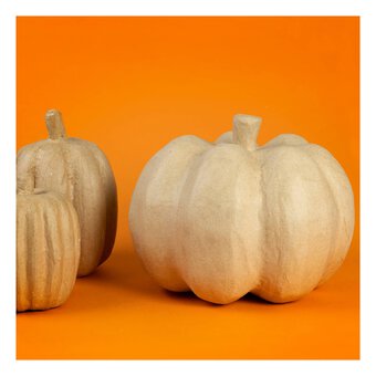 Mache Pumpkin 11.5cm