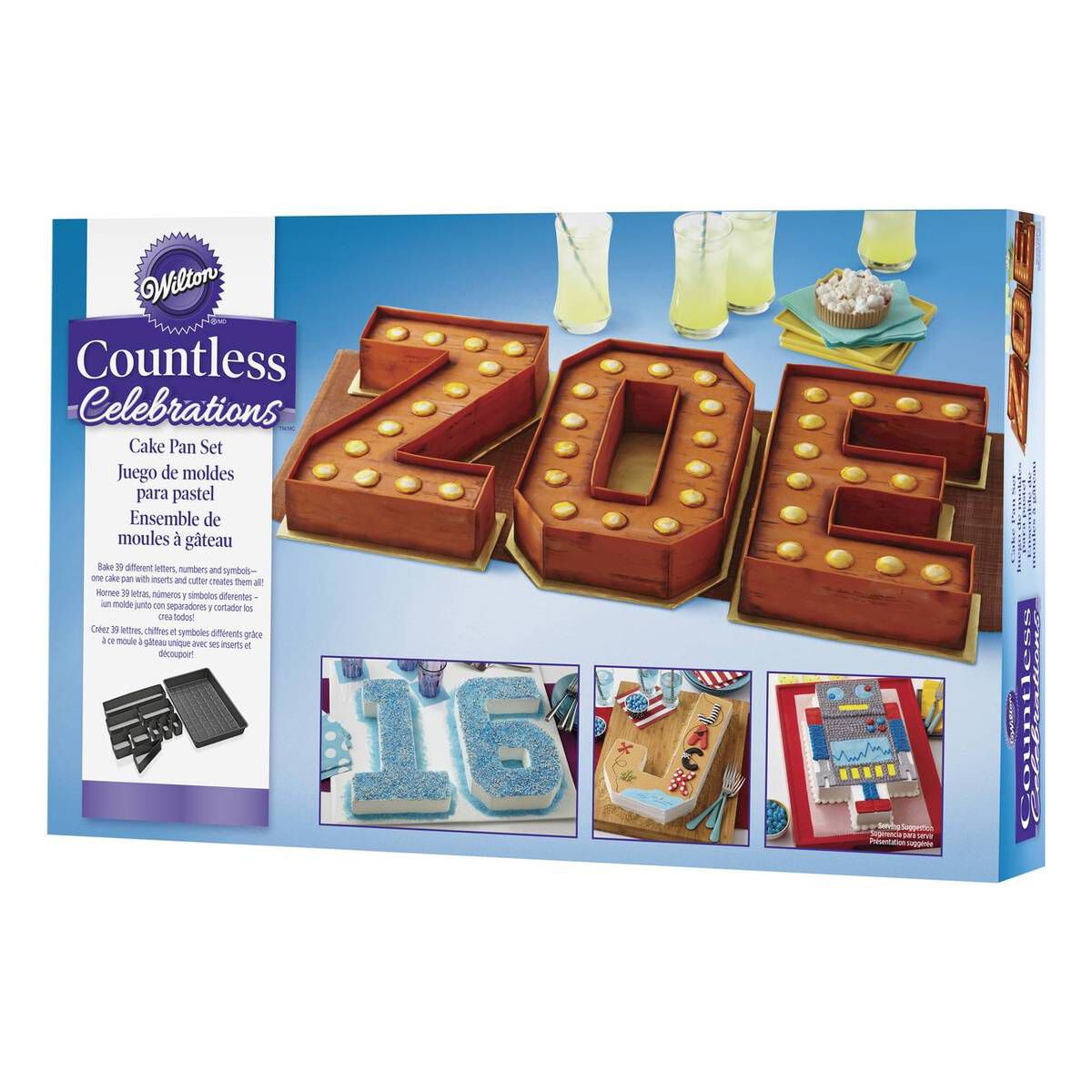 Amazon.com: KETAR Alphabet Baking Pan Cookie Cutters - Brownie Pan with Letter  Cake Pan and Number Cake Pan Set - Square Cake Pan Fondant Cutters for  Birthday Party with Number Cake Molds