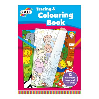 Galt Tracing and Colouring Book