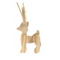 Hanging Wooden 3D Reindeer Decoration 11cm image number 4