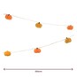 Orange Felt Pumpkin Garland 1.5m image number 5