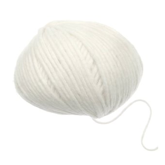 Wool and the Gang White Noise Big Love Cotton 100g image number 3