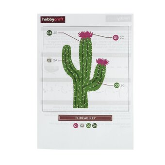 Cactus Mini Embroidery Kit image number 4