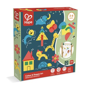 Hape Colour and Shapes Art Set