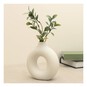 Ceramic Round Vase with Hole 13cm x 14cm image number 2