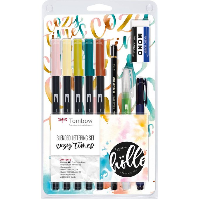🎨 🖌 TOMBOW BLENDED LETTERING SET GOOD VIBES - ROTULADOR