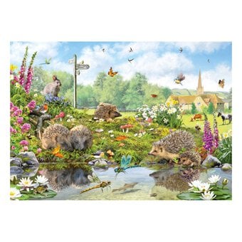 Otter House Riverside Wildlife Jigsaw Puzzle 1000 Pieces