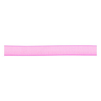 Hot Pink Organdie Ribbon 6mm x 8m | Hobbycraft