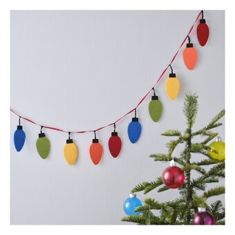 Fairy Light Felt Bunting 1.2m