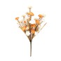 Cream and Orange Carnation Pick 36cm image number 1