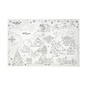 Christmas Map Colour-in Canvas image number 1