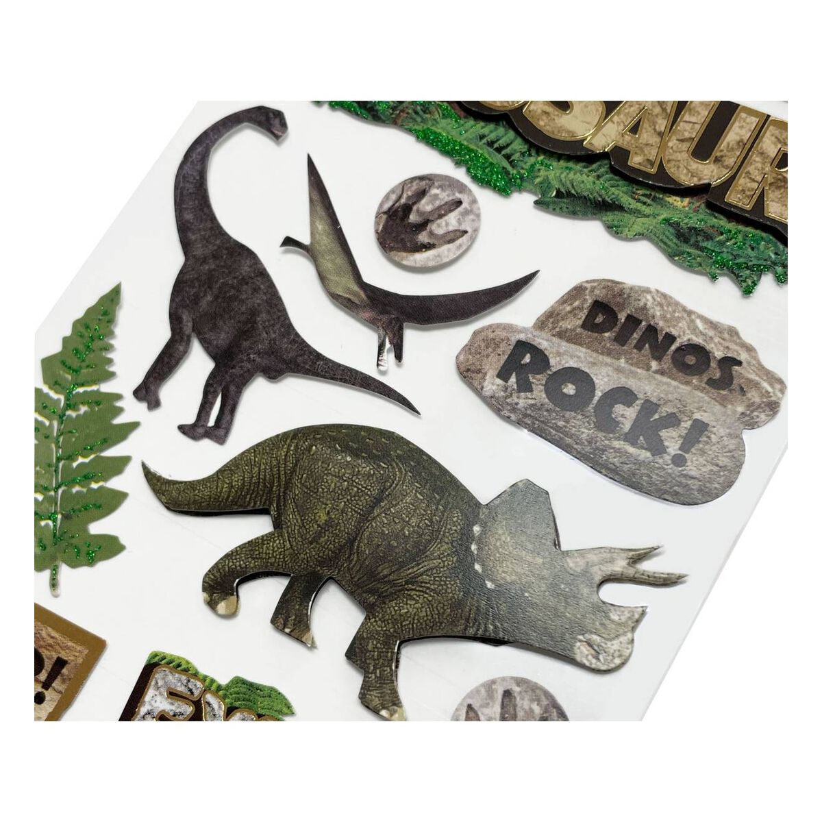 Paper House Dinosaur 3D Stickers 13 Pieces | Hobbycraft