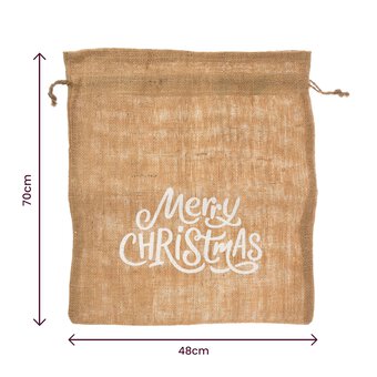 Merry Christmas Sack 40.5cm image number 4