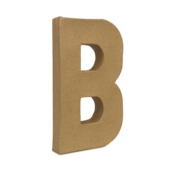 Mache Letter B 20cm