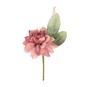 Dark Pink Finished Buttonhole Pick 14cm image number 1