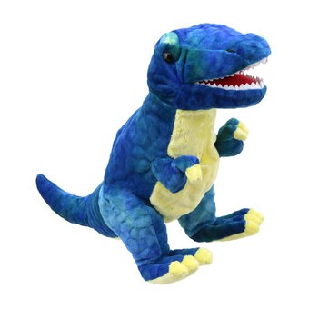 Baby Dino Blue T-Rex Puppet