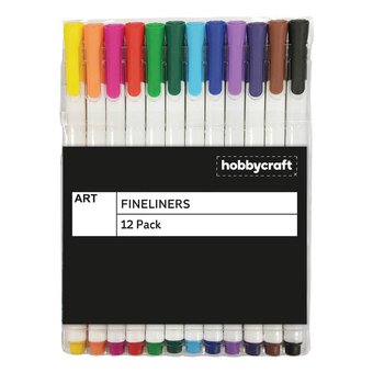 Mr. Pen - 8 Pack Fineliner Drawing Pens for Artists UK