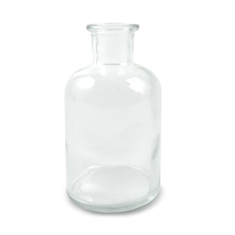 Transparent Glass Bottle 10.5cm 