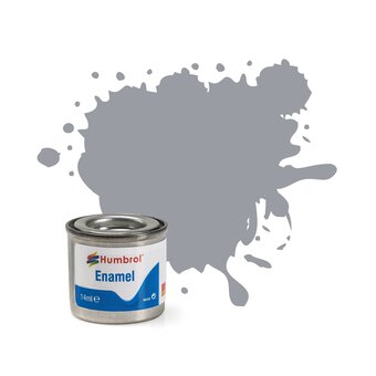 Humbrol Light Grey Enamel Matt Paint 14ml (64)
