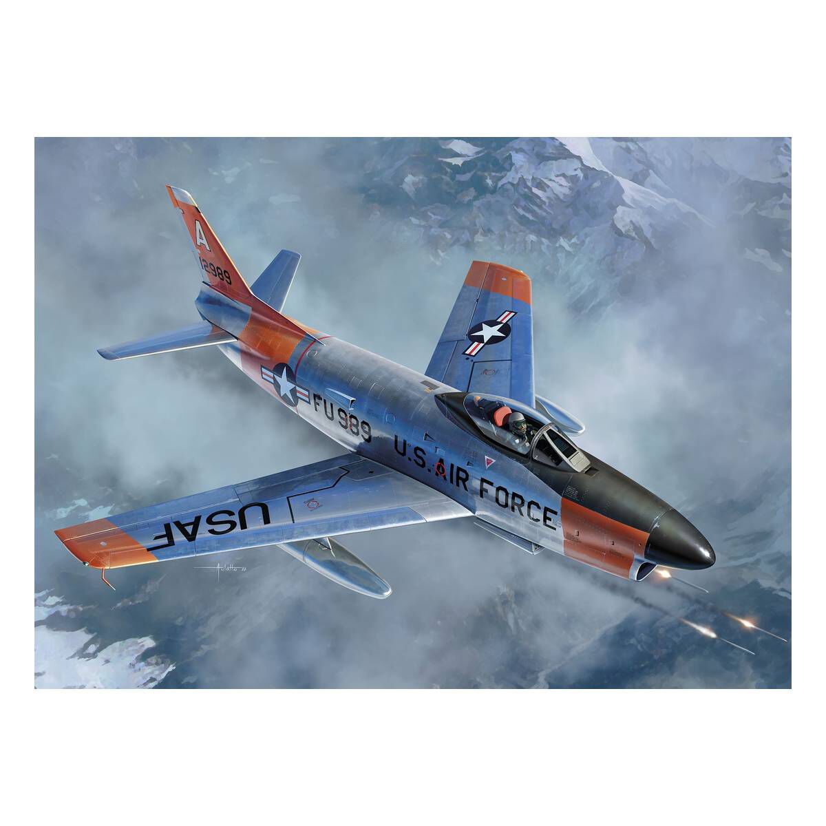 無料配送AURORA 1/48 F-86D SABER JET オーロラ　セイバージェット（セイバードッグ）　未開封 アメリカ