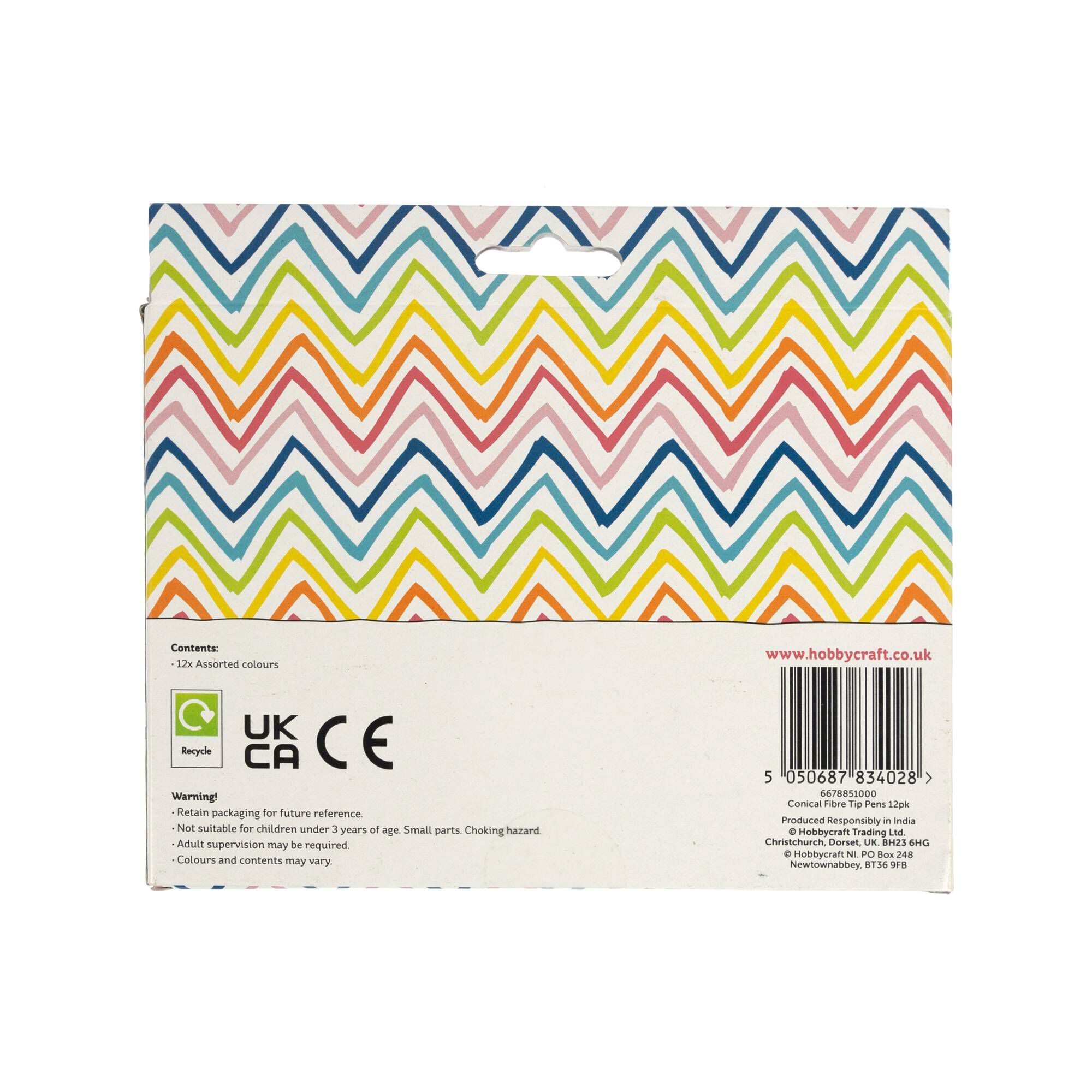 Felt Tip Pens 12 Pack | Hobbycraft