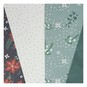 A Floral Christmas A4 Paper Pad 24 Sheets image number 3