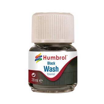 Humbrol Black Wash Enamel 28ml