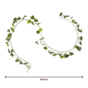 Green Ivy Garland 1.8m image number 4