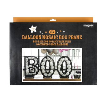 Balloon Mosaic Boo Frame