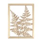 Fern Wooden Cut-Out Wall Decoration 30cm x 40cm image number 1