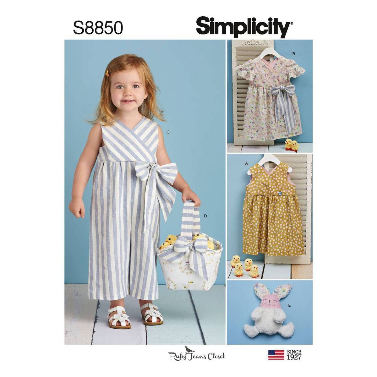 Simplicity Toddler Dress and Accessories Sewing Pattern S8850 | Hobbycraft