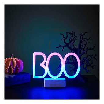 LED Neon Boo Light image number 2