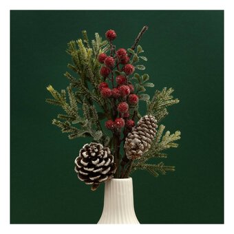 Fir, Pinecone and Berry Pick 40cm