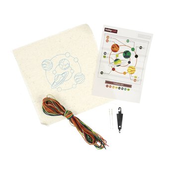 Solar System Mini Embroidery Kit 