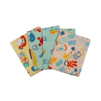 Peppa Pig Mashup Cotton Fat Quarters 4 Pack