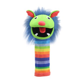 Eco Sockette Rainbow Puppet