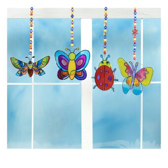 Butterfly Plastic Suncatcher 12cm image number 5