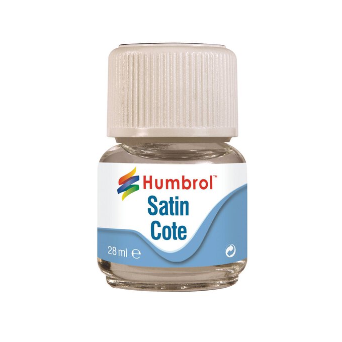 Humbrol Modelcote Satin Cote Varnish 28ml image number 1