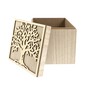 Wooden Tree Storage Box 16cm x 16cm x 16.5cm image number 3