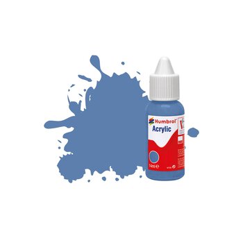 Humbrol WWI Blue Matt Acrylic Paint Dropper 14ml (109)