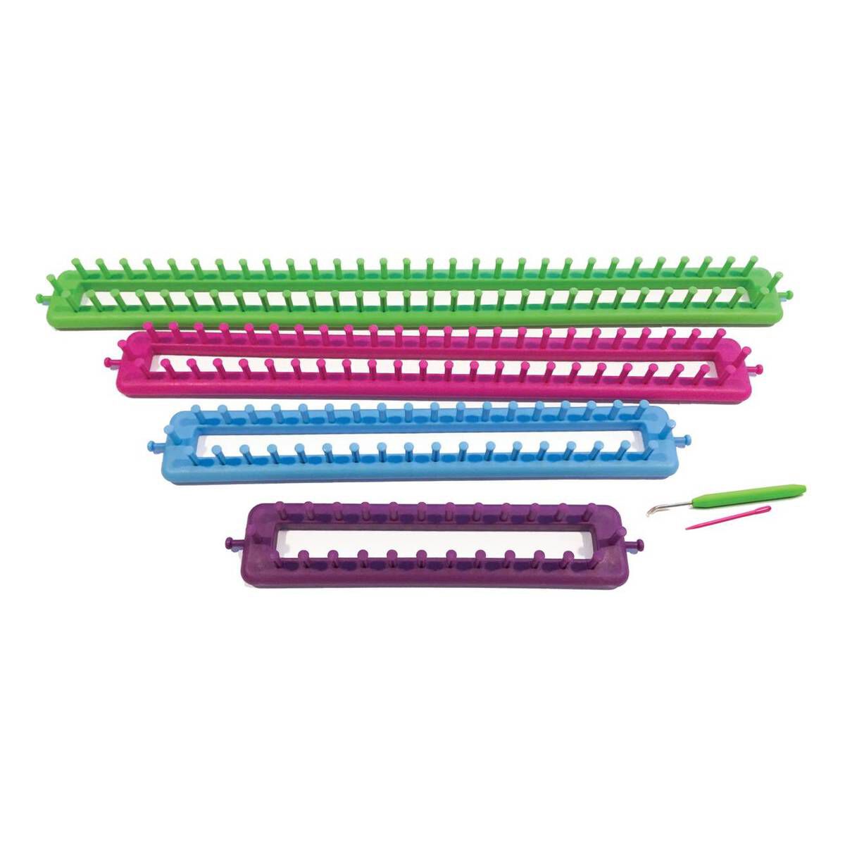 Rectangle Knitting Loom Set 6 Pieces Hobbycraft