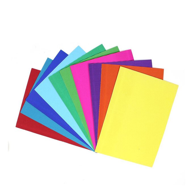 Hobbycraft Red Coloured Paper Pad A4 24 Pack