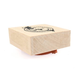 Santa Express Wooden Stamp 5cm x 5cm image number 3