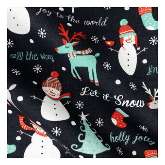 Jingle All The Way Single Cotton Fat Quarter image number 2
