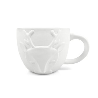 Decorative Ceramic Deer Mug 16cm