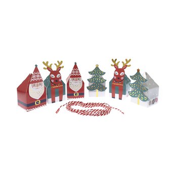 Christmas Treat Boxes 6 Pack 