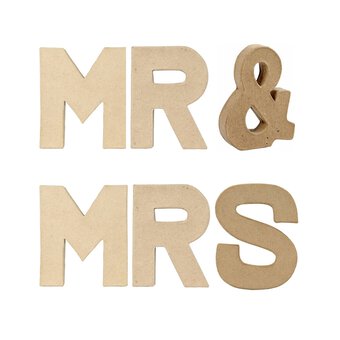 Mr & Mrs Mache 10cm Bundle