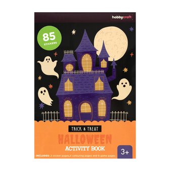 Trick or Treat Halloween Activity Book