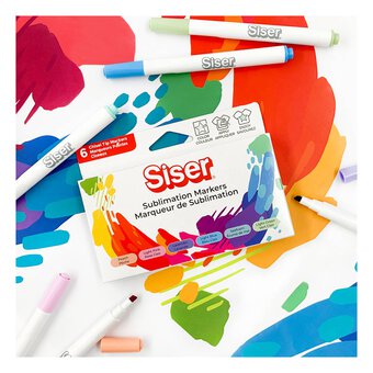 Using sublimation markers in your Cricut Maker! - Siser Sublimation Markers  drawing with your Cricut 