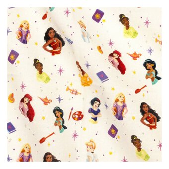 Disney Princess Summer Adventures Cotton Fat Quarters 4 Pack image number 5